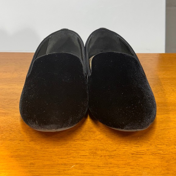 Birdies The Starling Black Velvet Loafers Flats Slip On Shoes Women Size 7.5 - Picture 5 of 8